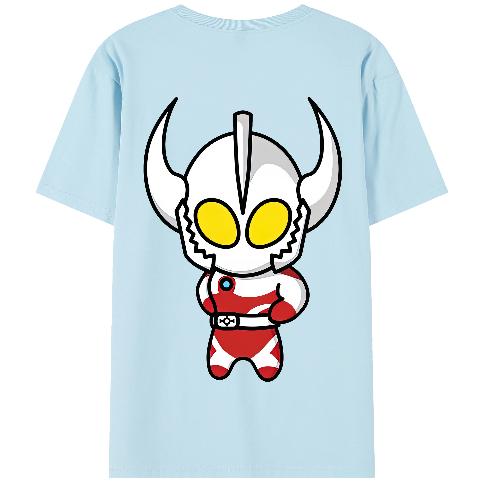 （画像用） ウルトラマン Ultraman 綿100％半袖Tシャツ（背面プリント）